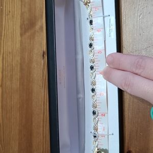 NIB Sapphire & Diamond Bracelet